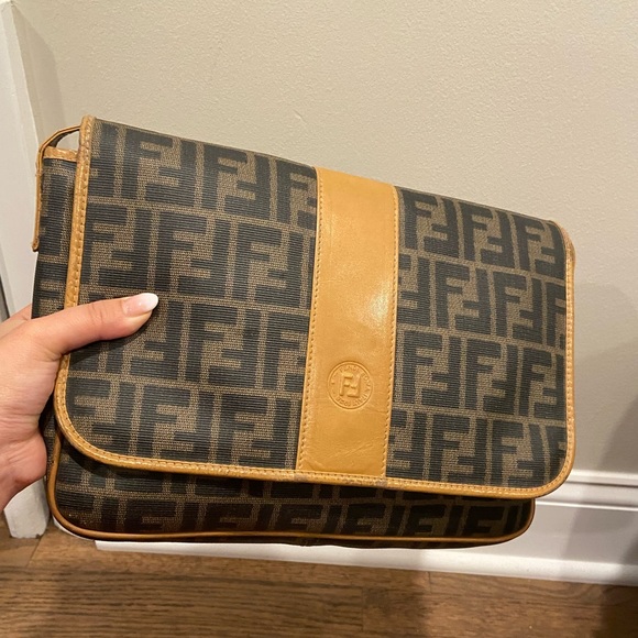 Fendi Bags Vintage Fendi Messenger Bag Poshmark